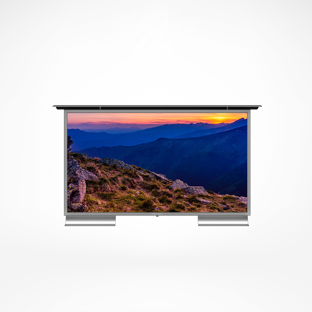 An outdoor TV that delivers a superior TV experience with its true-to-life 4k ultra resolution and access to all the movies and tv shows you love.